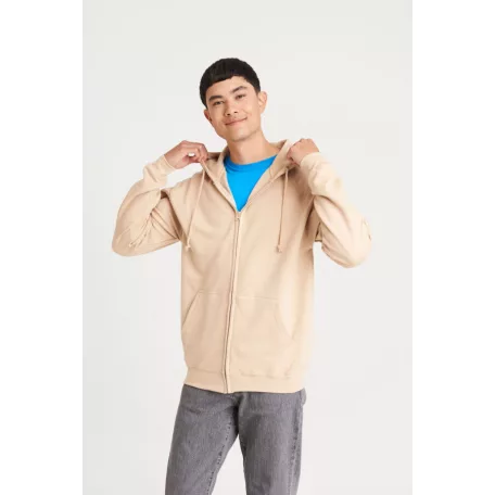 Just Hoods AWJH050 férfi cipzáras pulóver