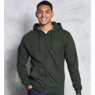 Just Hoods JH050 férfi cipzáras pulóver