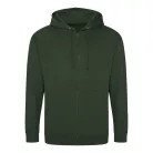 Just Hoods JH050 férfi cipzáras pulóver