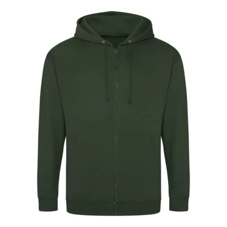 Just Hoods JH050 férfi cipzáras pulóver