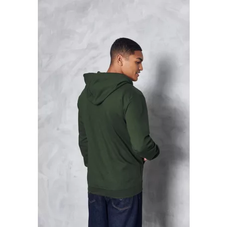 Just Hoods JH050 férfi cipzáras pulóver