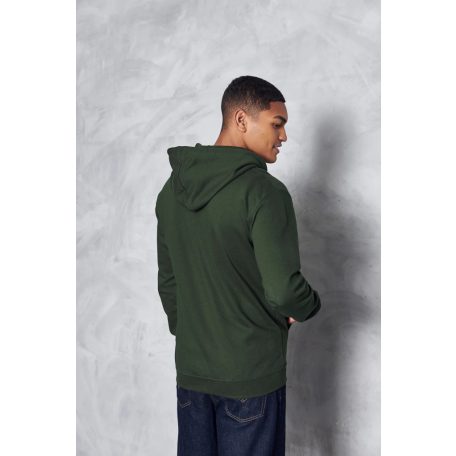 Just Hoods JH050 férfi cipzáras pulóver