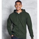 Just Hoods JH050 férfi cipzáras pulóver