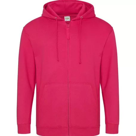 Just Hoods JH050 férfi cipzáras pulóver