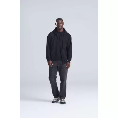 Just Hoods JH050 férfi cipzáras pulóver