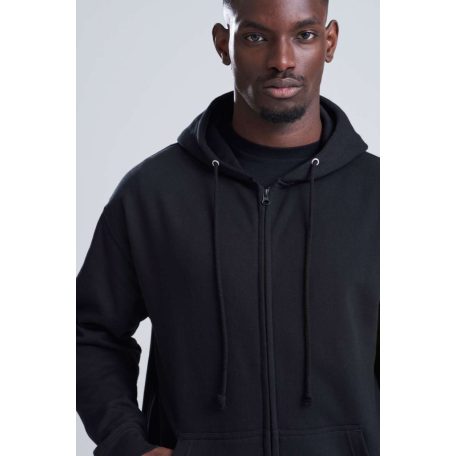 Just Hoods JH050 férfi cipzáras pulóver