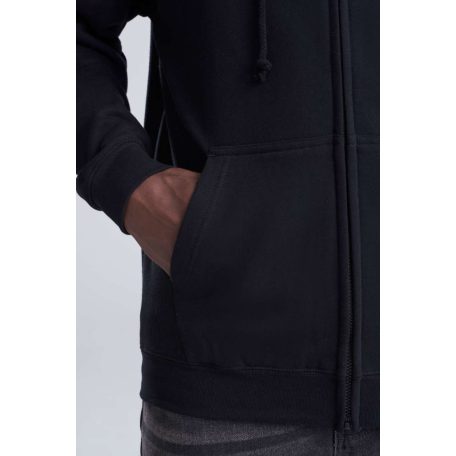 Just Hoods JH050 férfi cipzáras pulóver