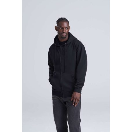 Just Hoods JH050 férfi cipzáras pulóver