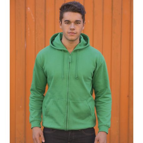 Just Hoods JH050 férfi cipzáras pulóver
