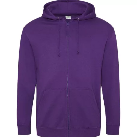 Just Hoods JH050 férfi cipzáras pulóver