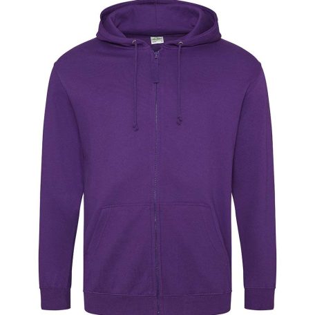 Just Hoods JH050 férfi cipzáras pulóver