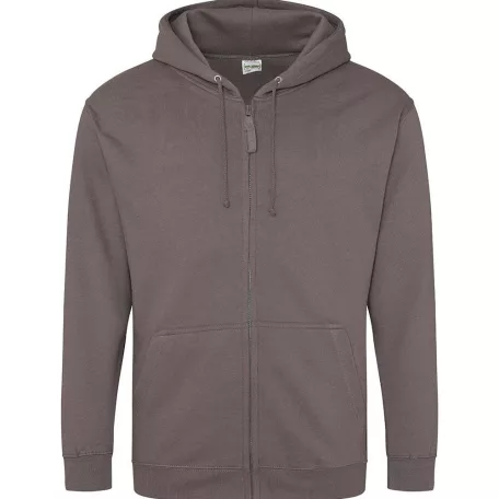 Just Hoods JH050 férfi cipzáras pulóver