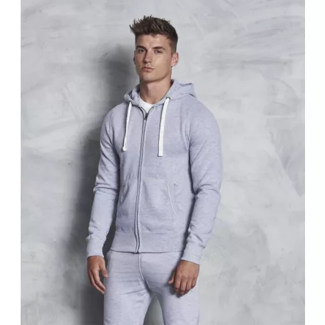 Just Hoods AWJH052 unisex cipzáras pulóver kapucnival