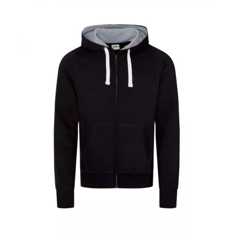 Just Hoods AWJH052 unisex cipzáras pulóver kapucnival