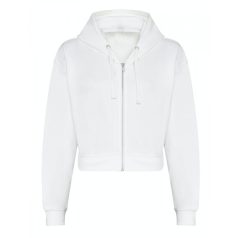 Just Hoods JH065 rövid fazonú női cipzáras pulóver