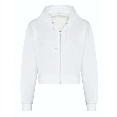 Just Hoods AWJH065 NŐI FASHION RÖVID FAZONÚ CIPZÁRAS KAPUCNIS PULÓVER L