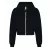 Just Hoods AWJH065 NŐI FASHION RÖVID FAZONÚ CIPZÁRAS KAPUCNIS PULÓVER XXS