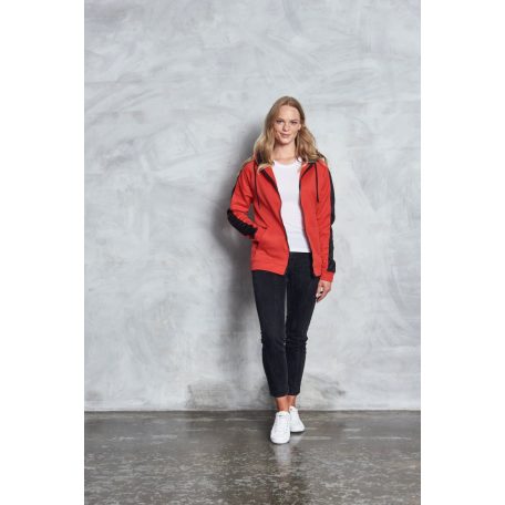 Just Hoods AWJH066 unisex cipzáras pulóver