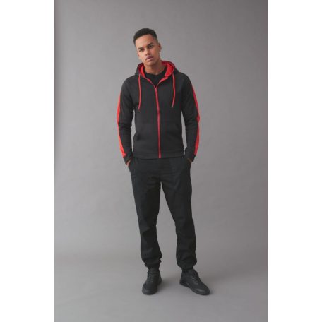 Just Hoods AWJH066 unisex cipzáras pulóver