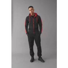 Just Hoods AWJH066 unisex cipzáras pulóver