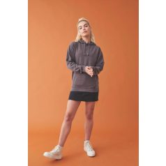 Just Hoods JH090 mosott hatású pulóver, kapucnival