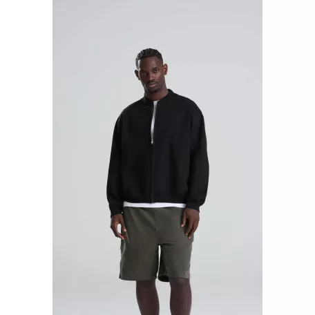 Just Hoods AWJH124 SIGNATURE VASTAG BOMBER PULÓVER S