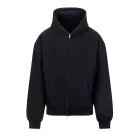 Just Hoods AWJH125 ovesize unisex cipzáras pulóver