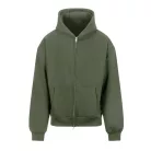 Just Hoods AWJH125 ovesize unisex cipzáras pulóver