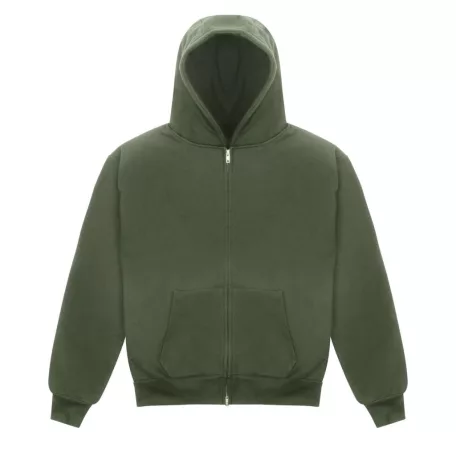 Just Hoods AWJH125 ovesize unisex cipzáras pulóver