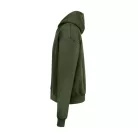 Just Hoods AWJH125 ovesize unisex cipzáras pulóver