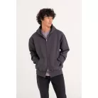 Just Hoods AWJH125 ovesize unisex cipzáras pulóver