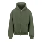 Just Hoods AWJH125 ovesize unisex cipzáras pulóver