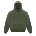 Just Hoods AWJH125 ovesize unisex cipzáras pulóver