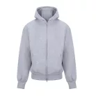 Just Hoods AWJH125 ovesize unisex cipzáras pulóver