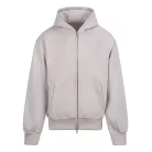 Just Hoods AWJH125 ovesize unisex cipzáras pulóver