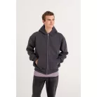 Just Hoods AWJH125 ovesize unisex cipzáras pulóver