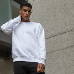 Just Hoods JH130 vastag unisex kereknyakú pulóver