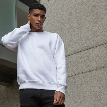 Just Hoods JH130 vastag unisex kereknyakú pulóver