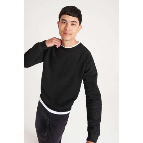 Just Hoods JH130 vastag unisex kereknyakú pulóver