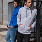 Just Hoods AWJH150 prémium pulóver, kapucnival