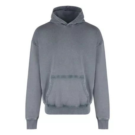 Just Hoods AWJH180 VINTAGE MOSOTT HATÁSÚ KAPUCNIS PULÓVER 2XL