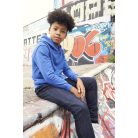 AWJH201J gyerek kapucnis pulóver újrahasznosított pamutból