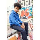 AWJH201J gyerek kapucnis pulóver újrahasznosított pamutból