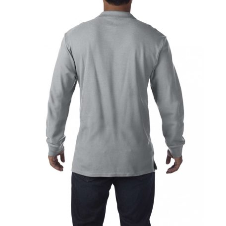 Gildan GI85900 PREMIUM COTTON® hosszú ujjú galléros póló