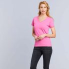 Gildan GIL4100V prémium V-nyakú női póló
