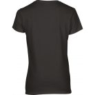 Gildan GIL4100V prémium V-nyakú női póló