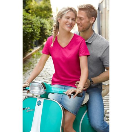 Gildan GIL4100V prémium V-nyakú női póló