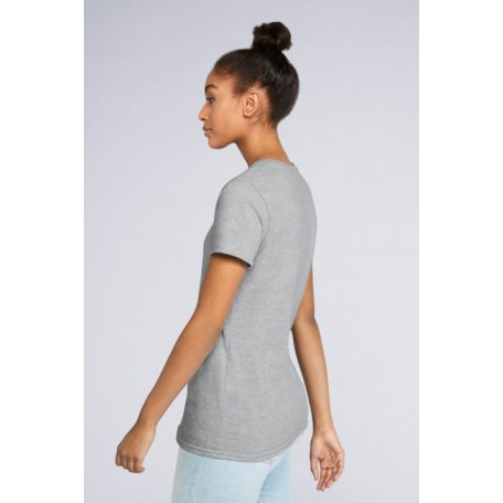 Gildan GIL4100V prémium V-nyakú női póló