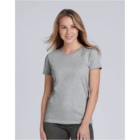 Gildan GIL4100 prémium kerek nyakú női póló