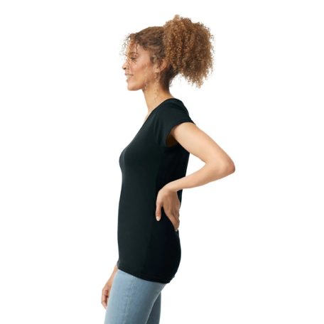 Gildan GIL64V00 Softstyle® női v-nyakú póló - új méretezéssel